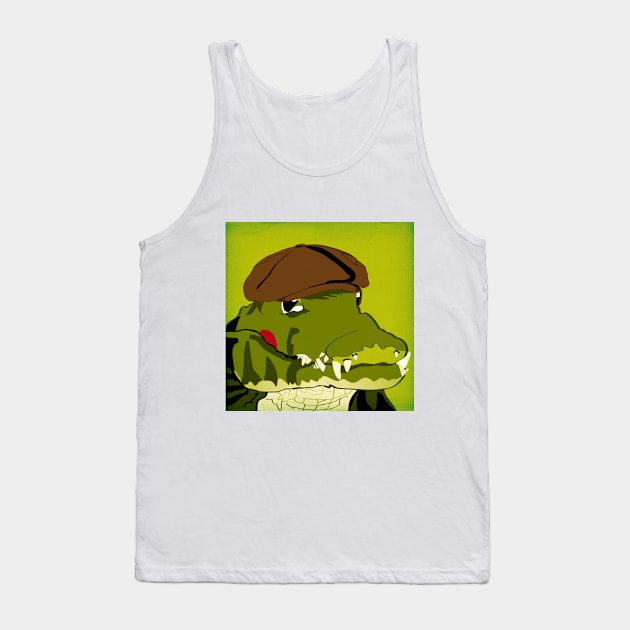 crocodile Tank Top by masslos